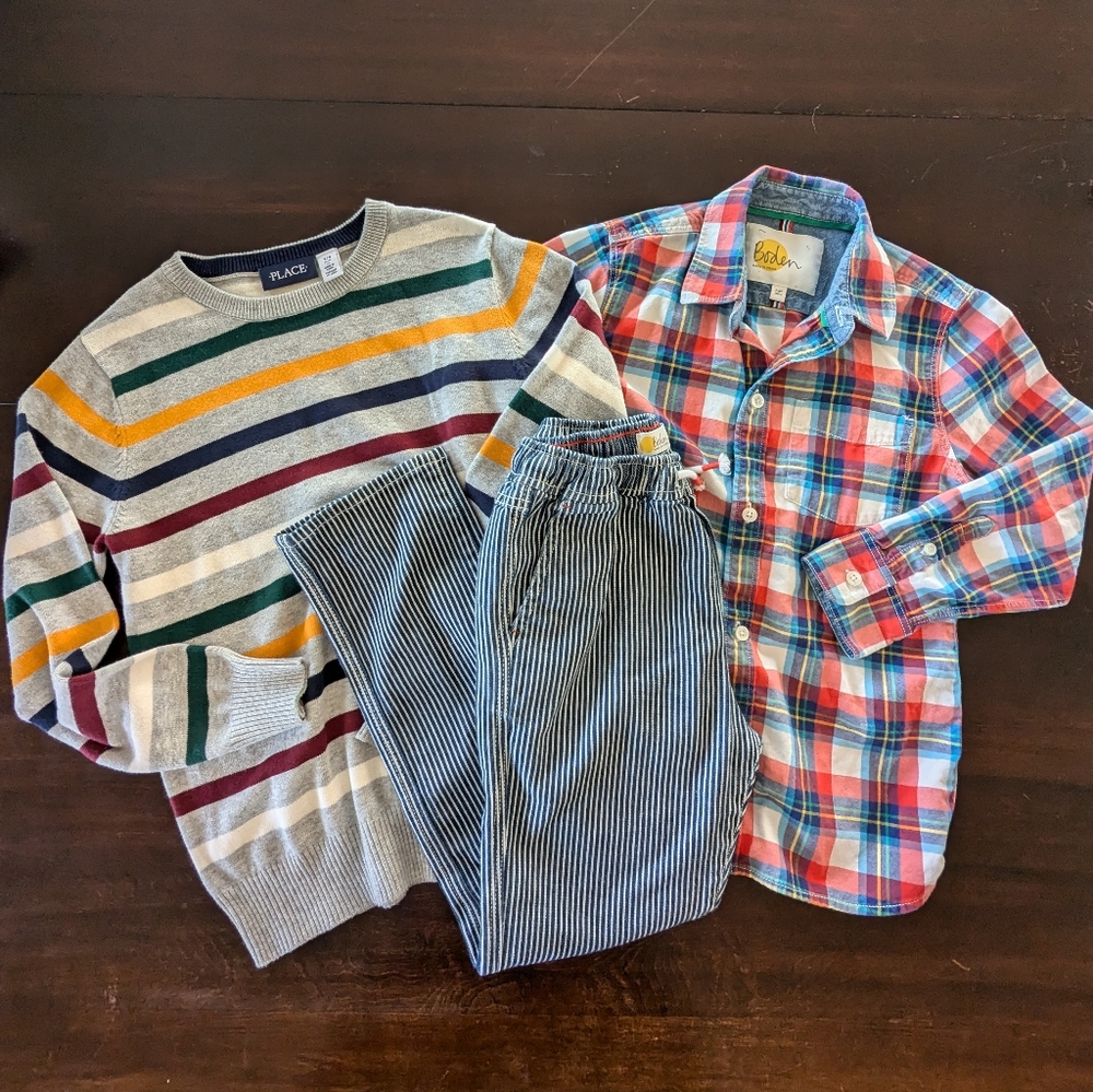 Boys Size 7-8 Bundle of Boden, Place